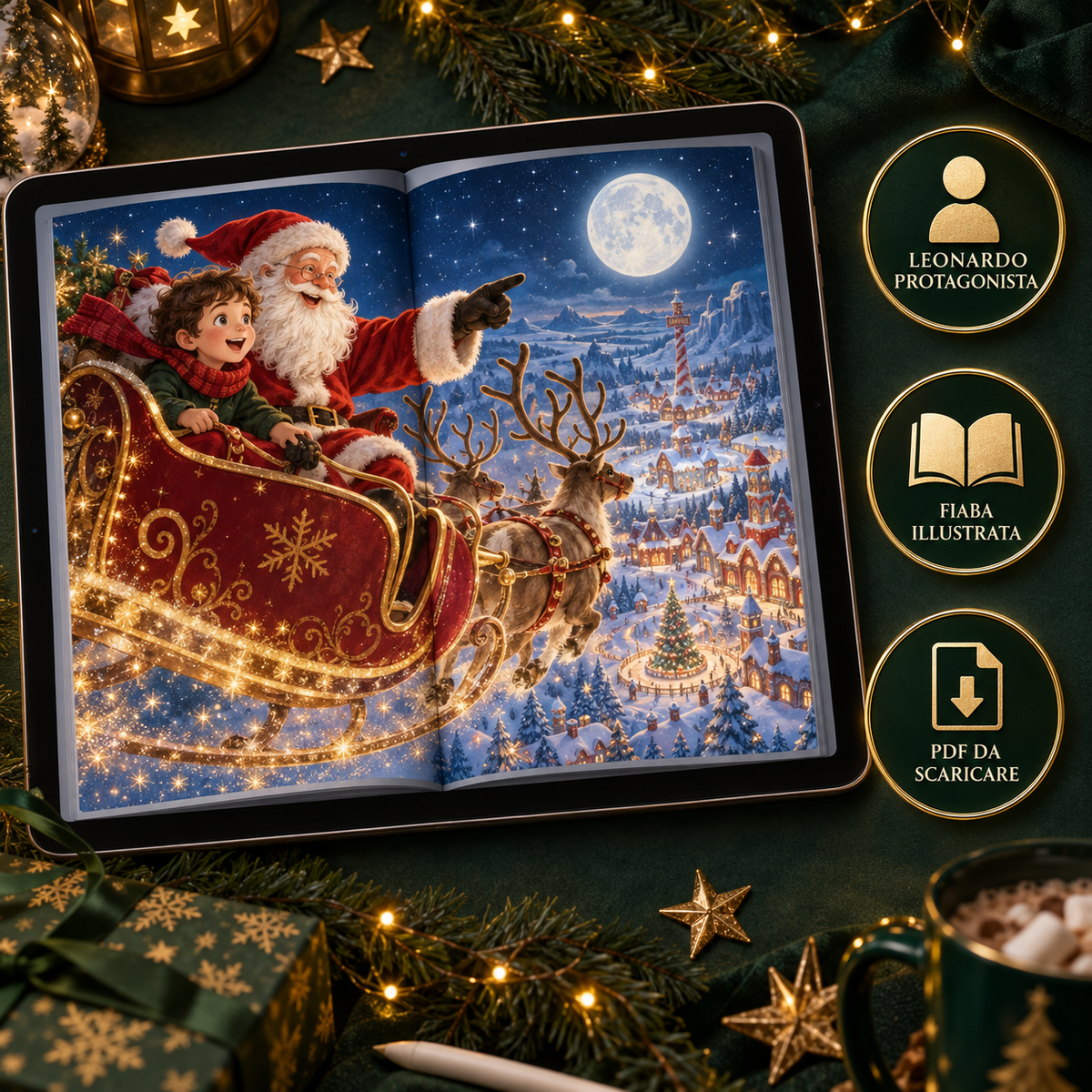 Fiaba personalizzata di Natale