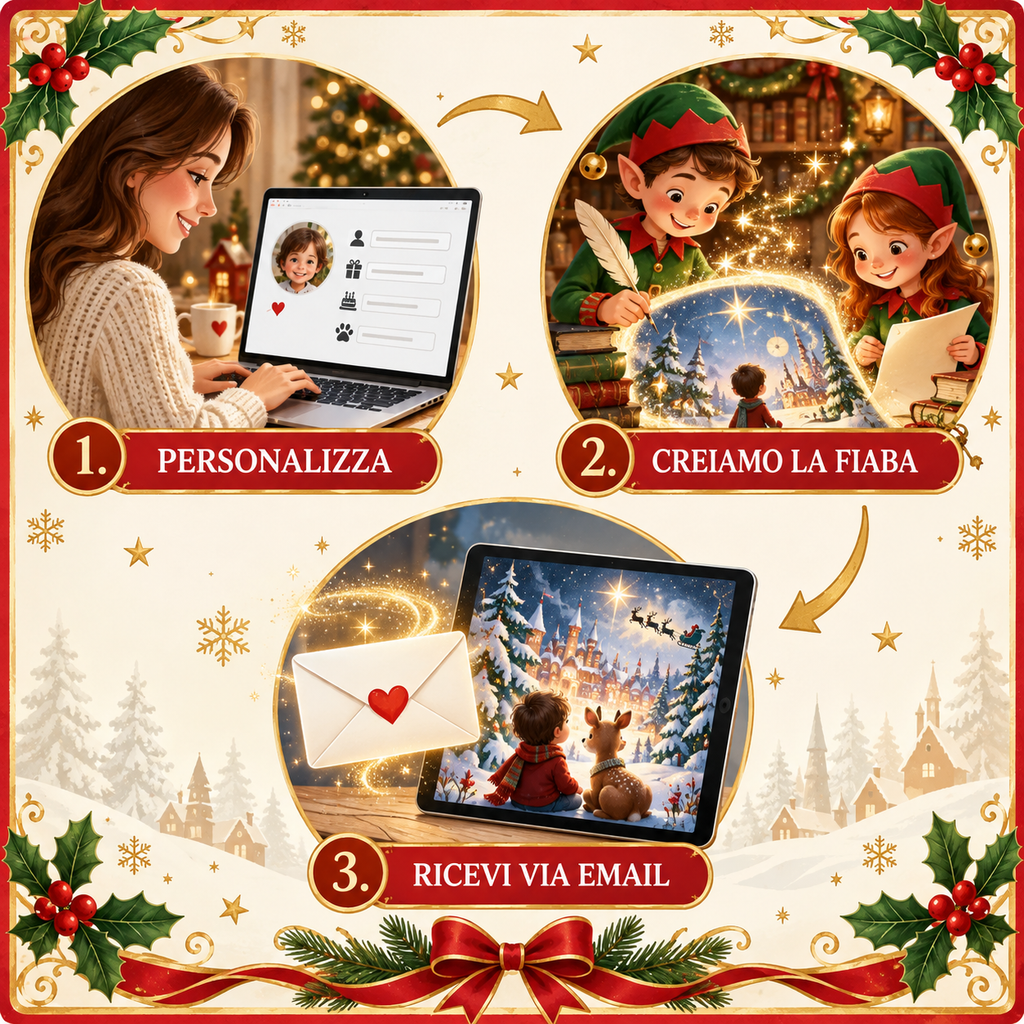 Fiaba personalizzata di Natale