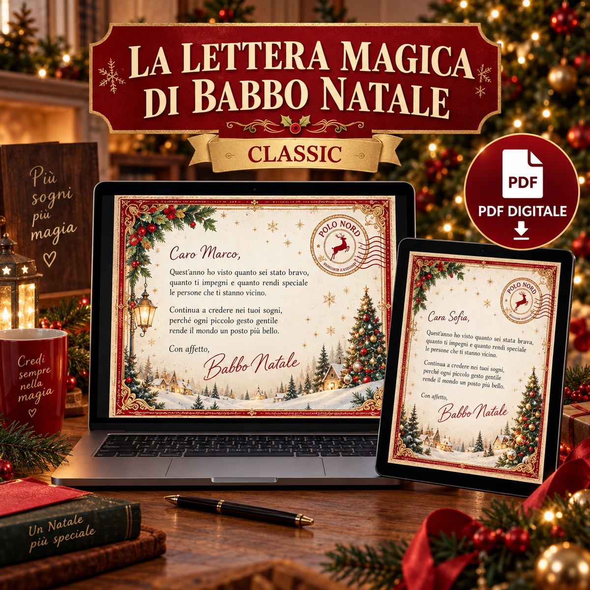 La Lettera Magica di Babbo Natale - Classic