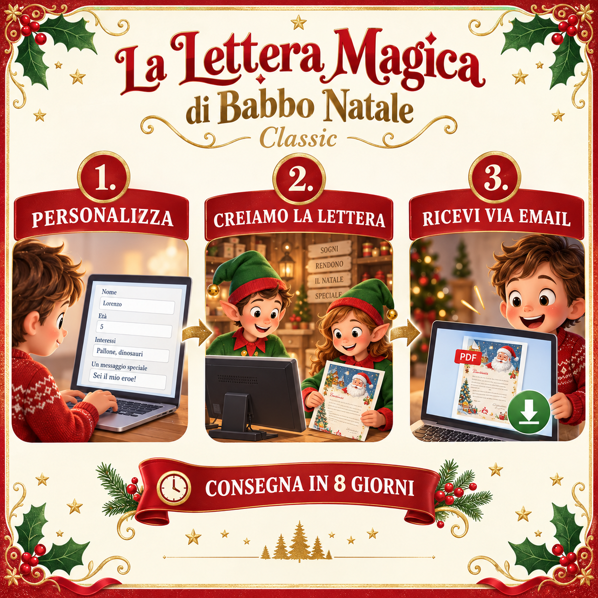 La Lettera Magica di Babbo Natale - Classic