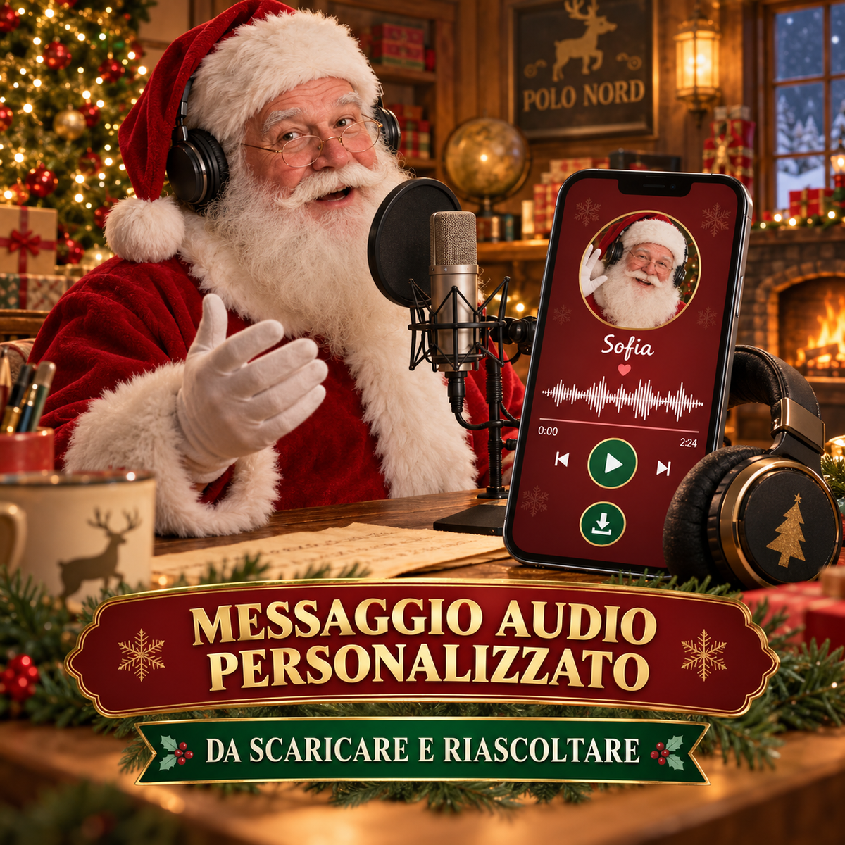 La Lettera Magica di Babbo Natale - Deluxe con Audio
