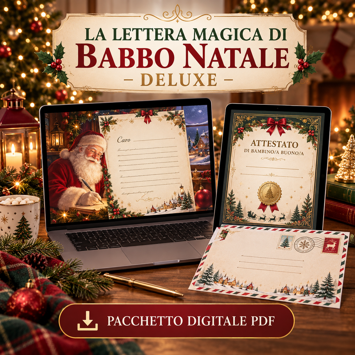 La Lettera Magica di Babbo Natale - Deluxe
