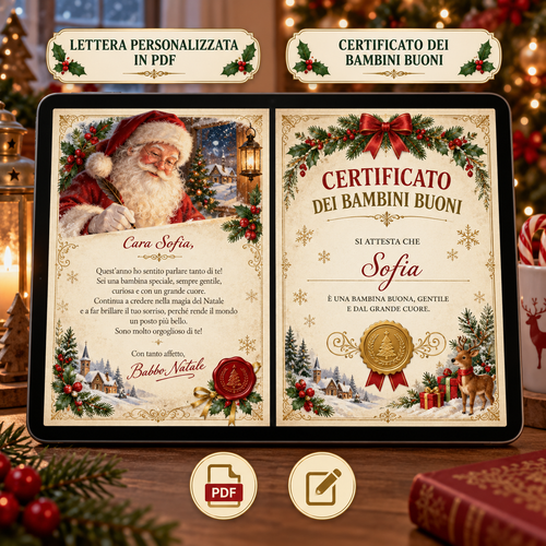 La Lettera Magica di Babbo Natale - Deluxe