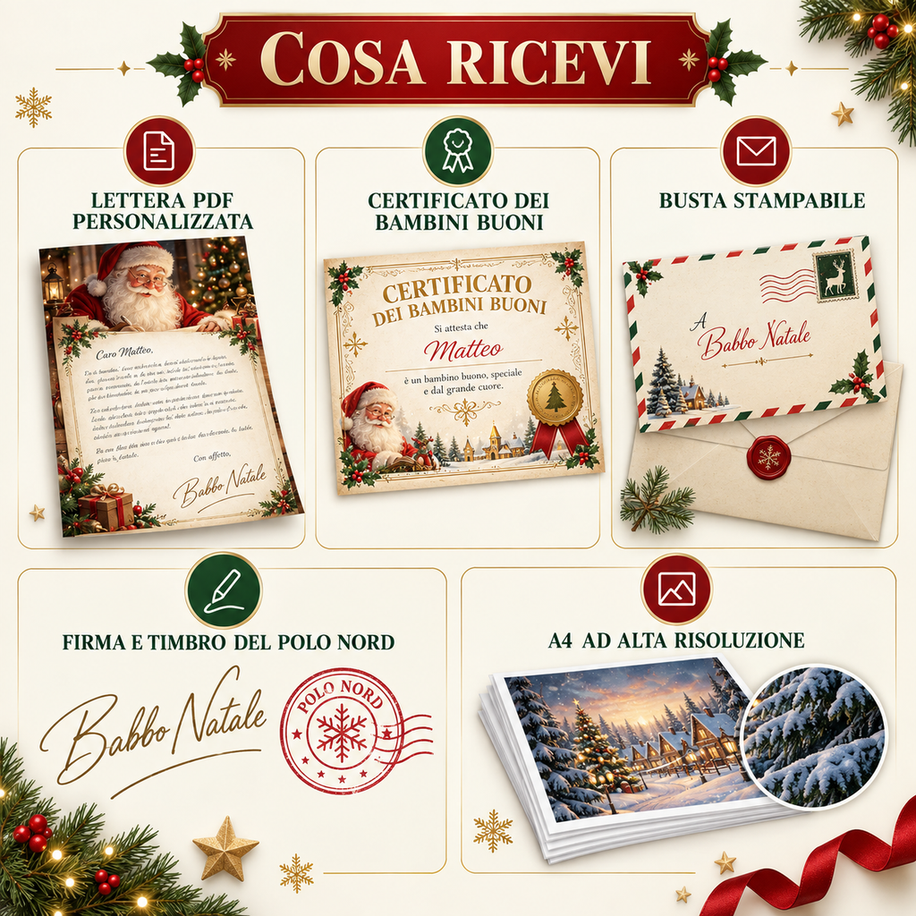 La Lettera Magica di Babbo Natale - Deluxe