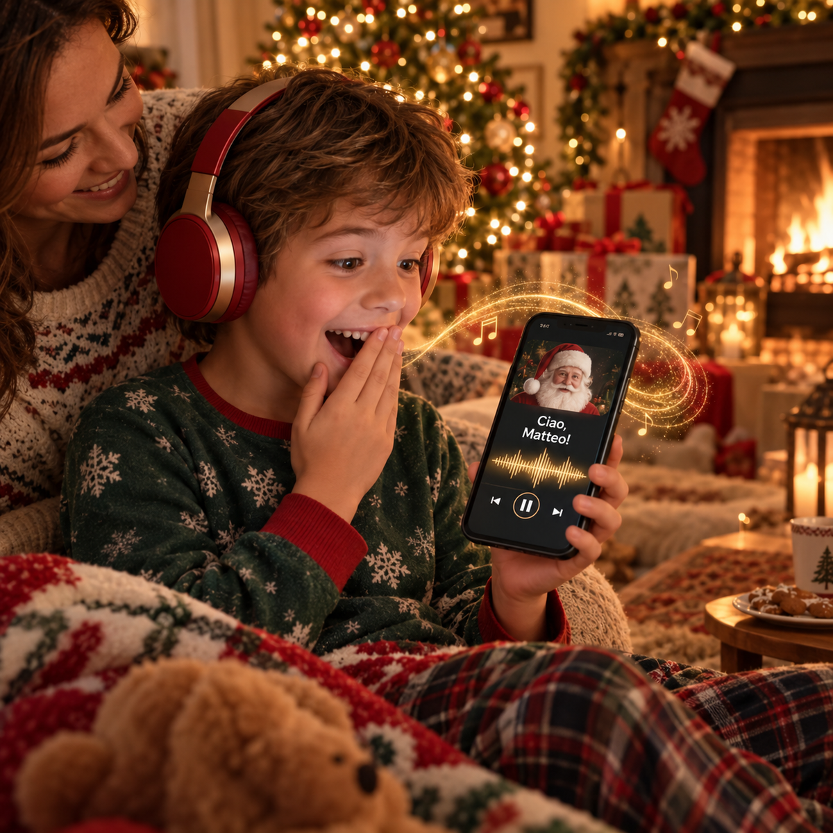 Messaggio audio di Babbo Natale