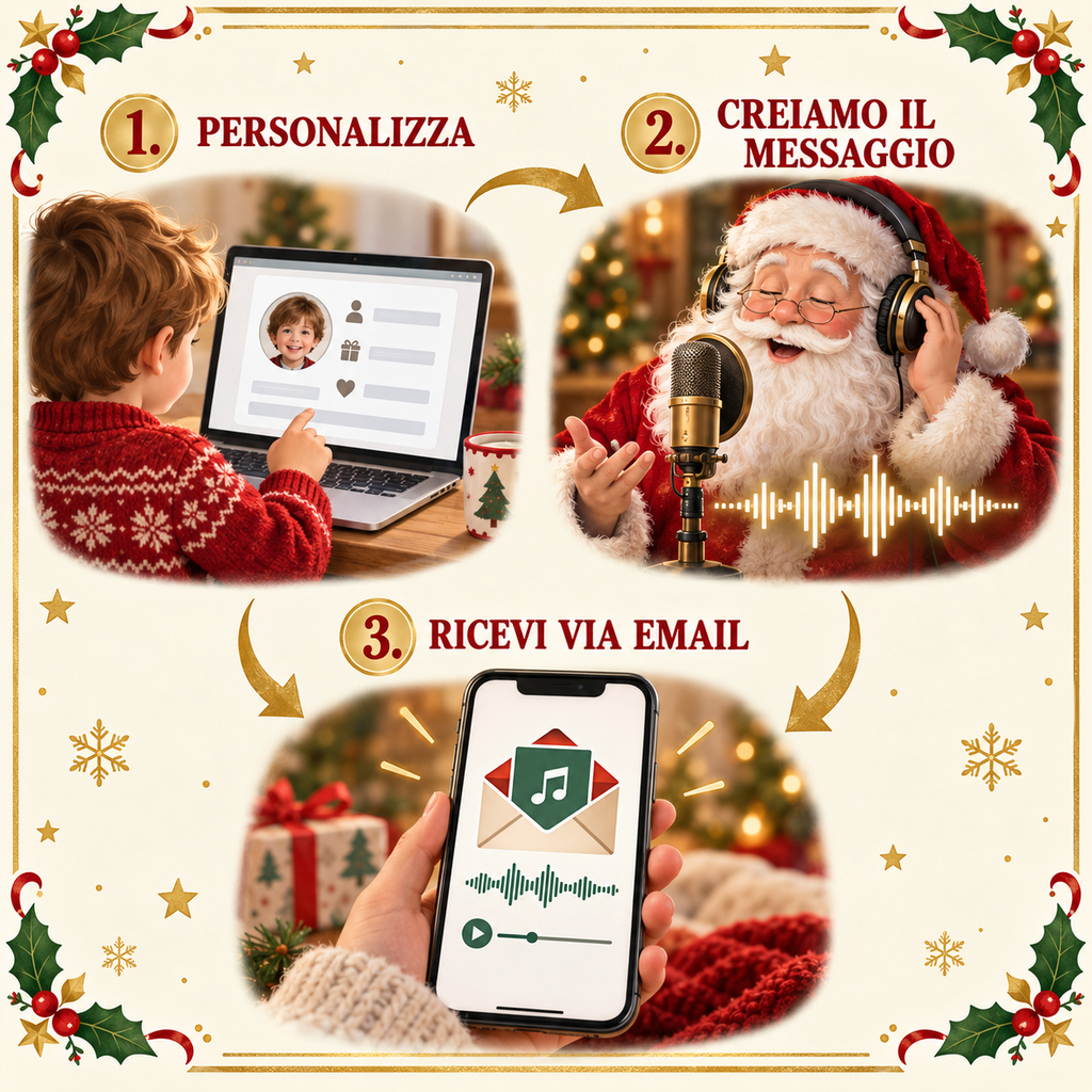 Messaggio audio di Babbo Natale